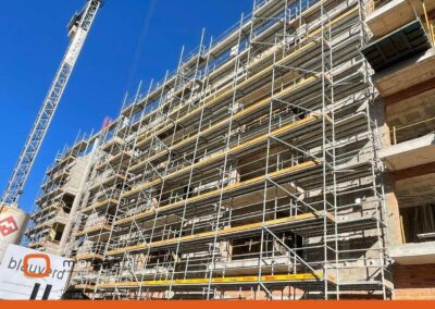 ANDAMIO EUROPEO EJECUCION DE FACHADA