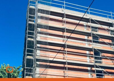 ANDAMIO EUROPEO FACHADA OBRA NUEVA