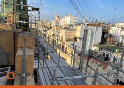 ANDAMIO FACHADA REHABILITACIÓN
