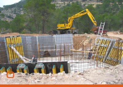 ENCOFRADO DE MURO CIRCULAR