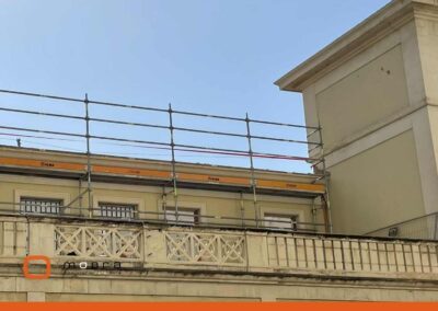 MÉNSULA DE PROTECCIÓN PARA TRABAJOS TECHO